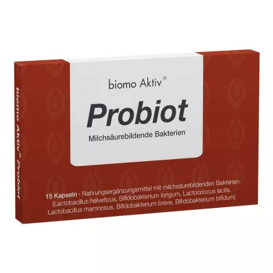 BIOMO Aktiv Probiot Kapseln, 15 St BIOMO Aktiv Probiot Kapseln, 15 St