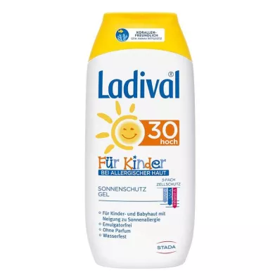 LADIVAL Kinder allergische Haut Gel LSF 30, 200 ml