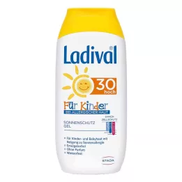 LADIVAL Kinder allergische Haut Gel LSF 30, 200 ml