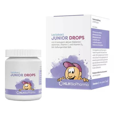 LACTOBACT Junior Drops Lutschtabletten, 60 St