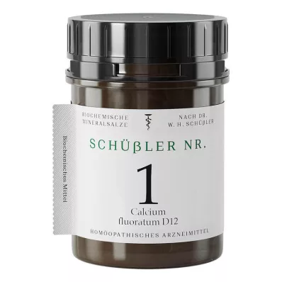 SCHÜSSLER NR.1 Calcium fluoratum D 12 Tabletten, 400 St