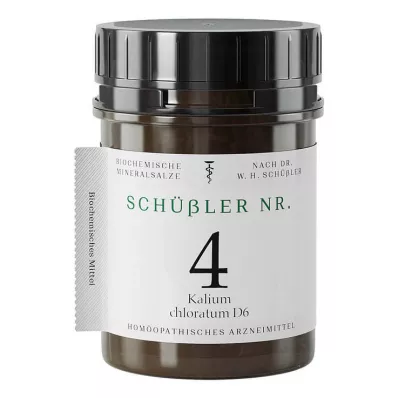 Schüssler Nr.4 Kalium chloratum D 6 Tabletten, 400 St