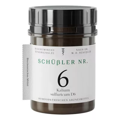 SCHÜSSLER Nr.6 Kalium sulfuricum D 6 Tabletten, 400 St SCHÜSSLER Nr.6 Kalium sulfuricum D 6 Tabletten, 400 St