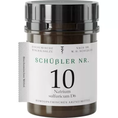 SCHÜSSLER Nr.10 Natrium sulfuricum D 6 Tabletten, 400 St