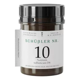 Schüssler Nr.10 Natrium sulfuricum D 6 Tabletten, 400 St