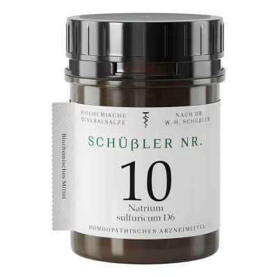 Schüssler Nr.10 Natrium sulfuricum D 6 Tabletten, 400 St