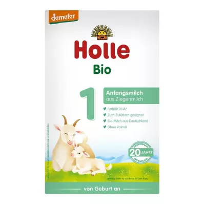 HOLLE Bio Anfangsmilch 1 auf Ziegenmilchbasis Plv., 400 g