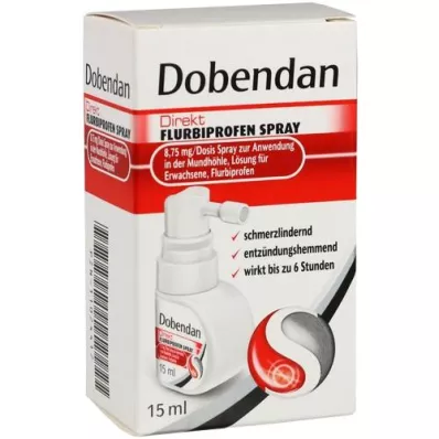 DOBENDAN Direkt Flurbiprofen Spray 8,75mg/Dos.Mund, 15 ml