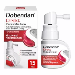 DOBENDAN Direkt Flurbiprofen Spray 8,75mg/Dos.Mund, 15 ml