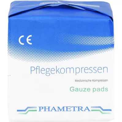 PFLEGEKOMPRESSEN Vlies 10x10 cm unsteril 4fach, 100 St