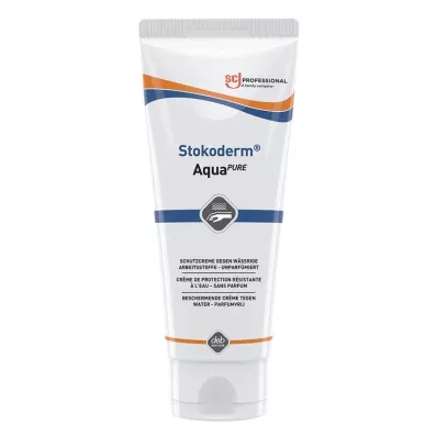 Stokoderm Aqua Pure Hautschutz Creme, 100 ml