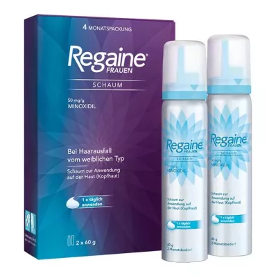 Regaine Frauen Schaum 50 mg/g, 2X60 g