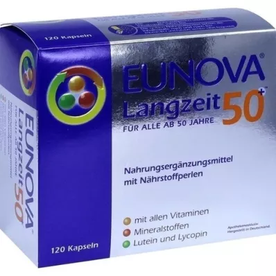 EUNOVA Langzeit 50+ Kapseln, 120 St