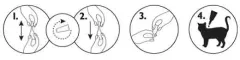 Instructions for use for Amflee 50 mg Spot-On für Katzen, 3 St - 4