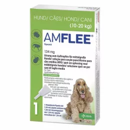 AMFLEE 134 mg Spot-on Lsg.f.mittelgr.Hunde 10-20kg, 3 St