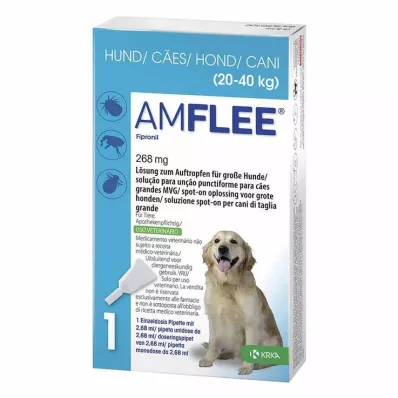 Amflee 268 mg Spot-On für große Hunde, 3 St