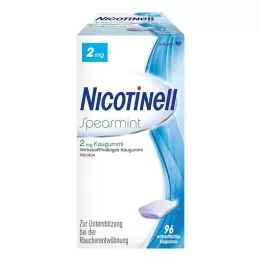 NICOTINELL Kaugummi Spearmint 2 mg, 96 St