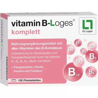 VITAMIN B-LOGES komplett Filmtabletten, 120 St