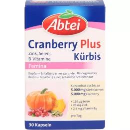 ABTEI Kürbis Plus Cranberry Kapseln, 30 St