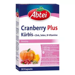 ABTEI Kürbis Plus Cranberry Kapseln, 30 St
