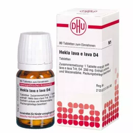 HEKLA lava e lava D 4 Tabletten, 80 St