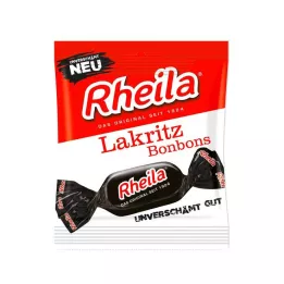 RHEILA Lakritz Bonbons mit Zucker, 50 g
