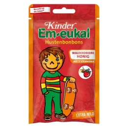 EM-EUKAL Kinder Bonbons Walderdbeere-Honig zh., 75 g