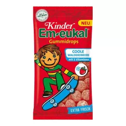 EM-EUKAL Kinder Gummidrops coole Walderdbeere zh., 75 g