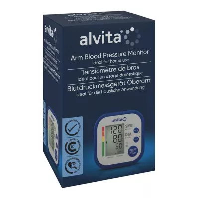 ALVITA Blutdruckmessgerät Oberarm, 1 St ALVITA Blutdruckmessgerät Oberarm, 1 St