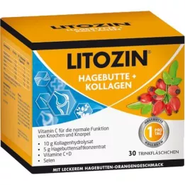 LITOZIN Hagebutte+Kollagen Trinkfläschchen, 30X25 ml