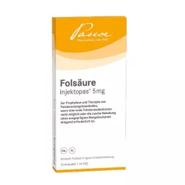 Folsäure Injektopas 5 mg Injektionslösung, 10 St
