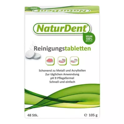 NaturDent® Reinigungstabletten für den Zahnersatz, 48 St NaturDent® Reinigungstabletten für den Zahnersatz, 48 St