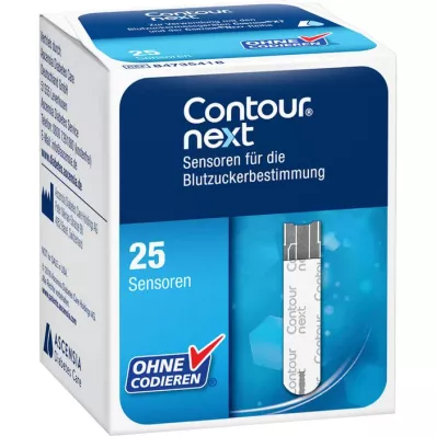 CONTOUR Next Sensoren Teststreifen, 1X25 St