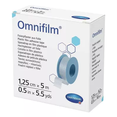 OMNIFILM Fixierpflaster Folie 1,25 cmx5 m, 1 St