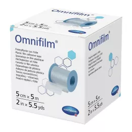 Omnifilm Fixierpflaster Folie 5 cmx5 m, 1 St