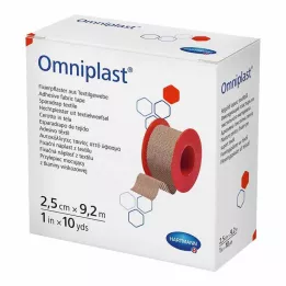 Omniplast Fixierpflaster Textilgew.2,5 cmx9,2 m, 1 St