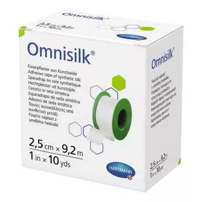 Omnisilk Fixierpflaster Kunstseide 2,5 cmx9,2 m, 1 St Omnisilk Fixierpflaster Kunstseide 2,5 cmx9,2 m, 1 St