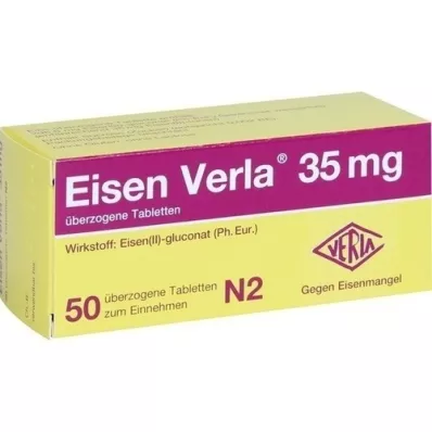 EISEN VERLA 35 mg überzogene Tabletten, 50 St