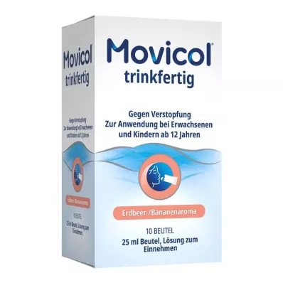 MOVICOL trinkfertig 25 ml Beutel Lsg.z.Einnehmen, 10 St