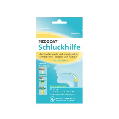 MEDCOAT Schluckhilfe Gel, 10 St