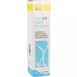 CALCI D3-Denk 1.000 mg/880 I.E. Brausetabletten, 20 St