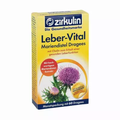 Zirkulin Leber-vital Mariendistel Dragees (60 stk)