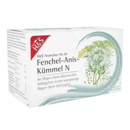 H&amp;S Fenchel-Anis-Kümmel N Filterbeutel, 20X2.0 g