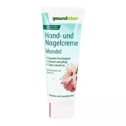 GESUND LEBEN Hand- und Nagelcreme Mandel, 75 ml