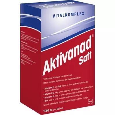 AKTIVANAD Saft, 2X500 ml