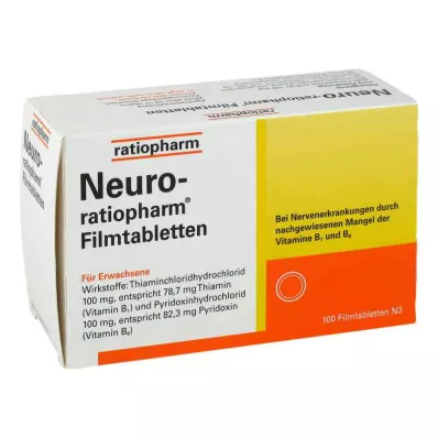 Neuro-ratiopharm Filmtabletten (100 stk) Neuro-ratiopharm Filmtabletten (100 stk)