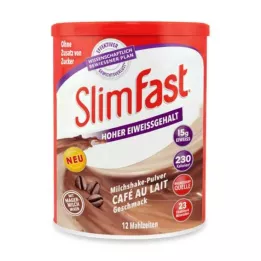 SLIM FAST Pulver Cafe au Lait, 438 g