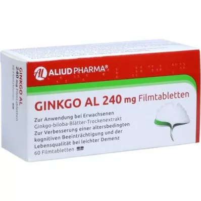 GINKGO AL 240 mg Filmtabletten, 60 St