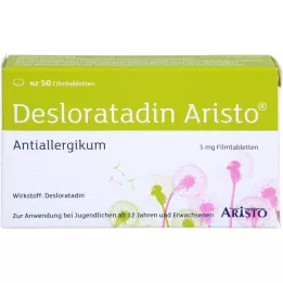 DESLORATADIN Aristo 5 mg Filmtabletten, 50 St