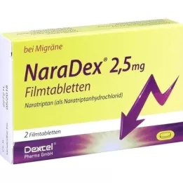 NARADEX 2,5 mg Filmtabletten, 2 St